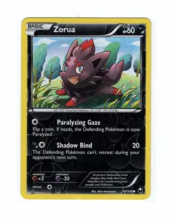 Zorua 70/108 Dark Explorers Reverse Holo - Pokemon Card LP - Image 1