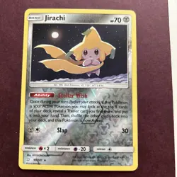 Pokemon TCG Jirachi Reverse Holo Rare Team Up 99/181 NM - Image 1