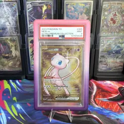 Pokemon TCG 151 Mew EX Metal Card SVP053 Mew Promo UPC 205/165 - Image 1