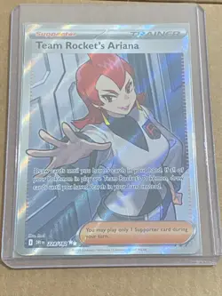 Team Rocket's Ariana 224/182 Sv10: Destined Rivals Holo UR Card TCG NM Pokemon - Image 2