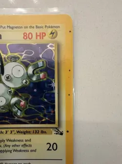 1999 Pokemon Base Set Lot of 6 Cards, Machamp, Magneton, Zapdos -Used Condition - Image 3