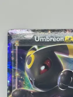 Umbreon EX 55/124 Fates Collide Ultra Rare Holo Pokemon Card LP - Image 3