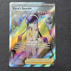 ELESA’S SPARKLE 147/159 Crown Zenith Full Art Holo Pokemon TCG card - Image 1