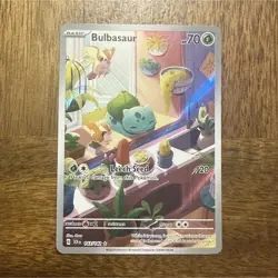 Pokemon Bulbasaur Illustration Rare Holo 143/142 SV07: Stellar Crown Card - Image 1