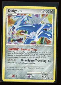 Dialga 5/127 Holo Rare Platinum Pokemon Card NM - Image 1
