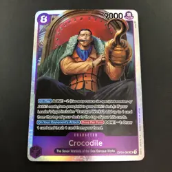 One Piece | (CROCODILE) OP04-060 SR | English TCG Card Super Rare CCG EN - Image 1