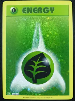 Grass Energy 033/034 Holo CLV - Classic Pokemon Card #4CO - Image 1