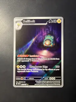 Pokemon Card TCG - Bellibolt 201/197 Illustration Rare Obsidian Flames Near Mint - Image 1