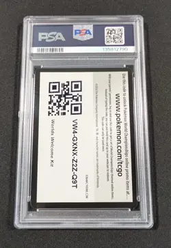 Pokemon 2016 World Championships Code Card San Francisco PSA 8 NM-MT - Image 2