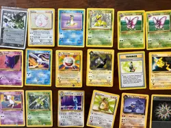 Pokemon Cards 500 NM Card Lot (Holo, Rare, Gym Hero, Jungle, Fossil, 1st ed..), - Image 2