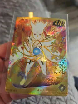 Minato Namikaze HY-UR-008 Foil Doujin Naruto CCG Trading Card - Image 3