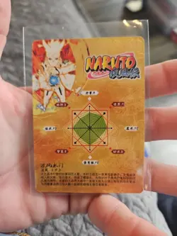 Minato Namikaze HY-UR-008 Foil Doujin Naruto CCG Trading Card - Image 5