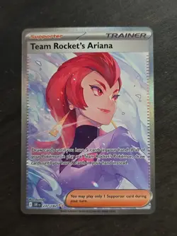 Team Rockets Ariana Holo Card Destined Rivals Series 237/182 Near Mint - Image 1