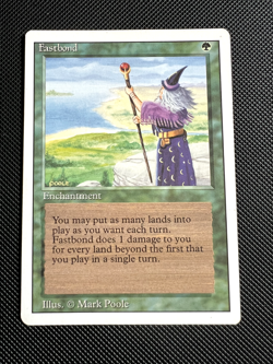 Fastbond Revised Edition NM MTG - Image 1
