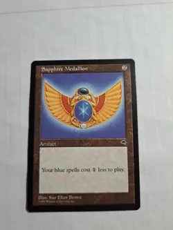 MTG: Sapphire Medallion (LP): Tempest (S) - Image 1