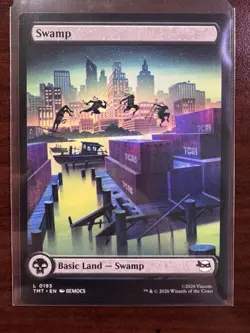 MTG Teenage Mutant Ninja Turtles #0193 Swamp - Image 1