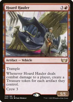 1x Hoard Hauler - Foil NM Eng MTG - Streets of New Capenna - Image 1