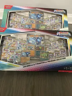 Pokemon Lucario Ex Tyranitar Ex Premium Collection Set Of 2 - Image 2