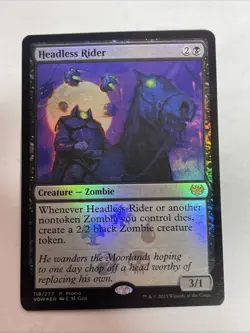 Headless Rider Innistrad: Crimson Vow Foil #118 Rare - Image 1