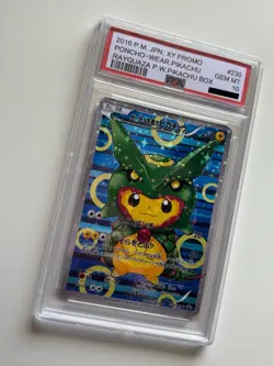 Pokemon PSA graded 10 Poncho Pikachu Rayquaza - Image 2