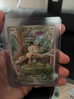 Pokemon TCG Meowth 106/094 Phantasmal Flames - Image 1