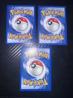 LOT 3 STARTERS CARTES POKEMON - SET DE BASE /102 FR - Image 2