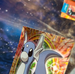 HP 2000 Topps Pokemon Series 3 Silver Foil #147 Dratini TV Animation 1st Edition - Image 2