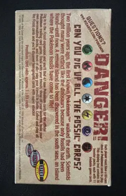 Empty - 1st Edition - Fossil - Booster Pack Box - Vintage Pokemon 1999 WOTC - Image 5