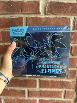 Pokemon Phantasmal Flames Elite Trainer Box Factory Sealed Mega Evolution TCG - Image 1