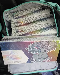 SEALED Super Premium Collection Box | Pokemon Prismatic Evolutions | 4 Boxes - Image 1