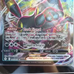 Umbreon VMAX #95/203 Evolving Skies 2021 VMAX/Rare Holo VMAX NM Pokemon TCG - Image 3