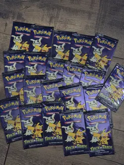 Trick Or Trade Pokemon Halloween Tcg New Sealed 21x Packs - Image 1
