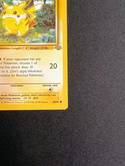 Pikachu 60/64 - 1999 Pokemon Jungle Set Unlimited - Image 3