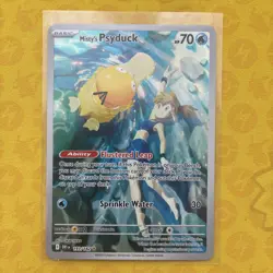 Misty's Psyduck 193/182 - Destined Rivals Illustration Rare - Pokemon TCG - Mint - Image 1