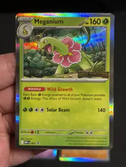 Pokemon Mega Evolution Stamped Pre-Release 001 002 003 004 Promo Set Holo MEP - Image 2