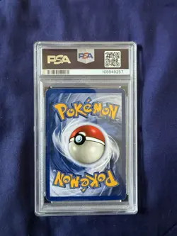 1999 Pokemon Fossil Dragonite Holo 1st Edition #4, PSA 5 - Image 3