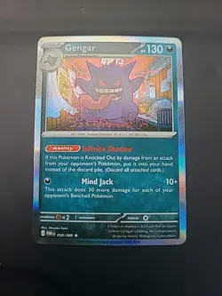 Pokemon TCG Perfect Order Gengar 050/88 Near mint PACK FRESH - Image 1
