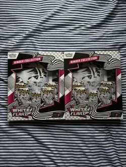 Pokemon TCG: White Flare Binder Collection - New & Sealed - Image 1