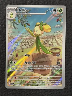 Dolliv Full Art Holo 200/198 Scarlet & Violet Base Pokemon TCG - Image 1