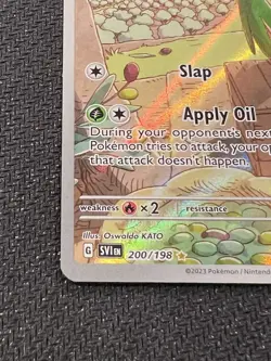 Dolliv Full Art Holo 200/198 Scarlet & Violet Base Pokemon TCG - Image 4