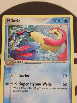 Milotic 8/106 Ex Smaragd Set Holo Pokemon Karte Deutsch Pokemon Original - Image 4