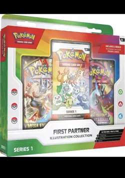 Pokemon TCG First Partner Illustration Collection Series 1 New Sealed - Image 1