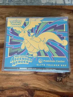 Pokemon TCG - Ascended Heroes Pokemon Center ETB Elite Trainer Box Sealed - Image 1