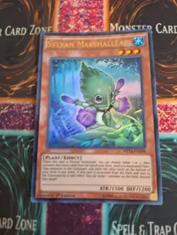 Yugioh Sylvan Marshalleaf MP14-EN198 Ultra Rare 1st Edition Near Mint - Image 1