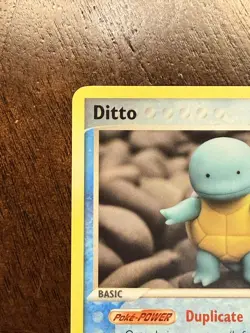 Ditto (Squirtle) 64/113 Delta Species Vintage Pokemon TCG - NM! - Image 2