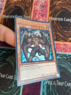 Yugioh Destiny HERO - Malicious LEHD-ENA04 Ultra Rare 1st Edition Near Mint - Image 2