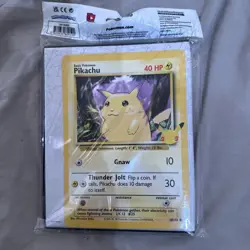 Pokemon TCG 25th Anniversary First Partner Collector Binder New And Sealed - Image 1