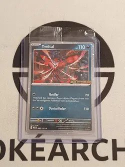 Yveltal Sealed Mega-Entwicklunge Set Holo Pokemon Karte Deutsch Pokemon Original - Image 1