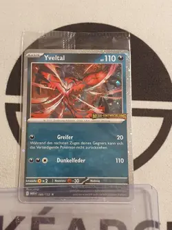 Yveltal Sealed Mega-Entwicklunge Set Holo Pokemon Karte Deutsch Pokemon Original - Image 2