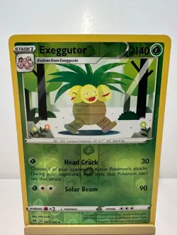 Exeggutor 005/185 Rare Vivid Voltage Pokemon Reverse Holo Near Mint - Image 1
